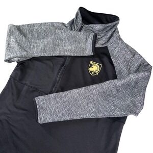 Army Black Knights Sweatshirt Womens XL Black NCAA Football Under Armour